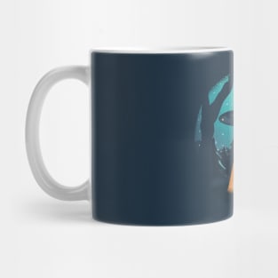 Ufo in Winter Mug